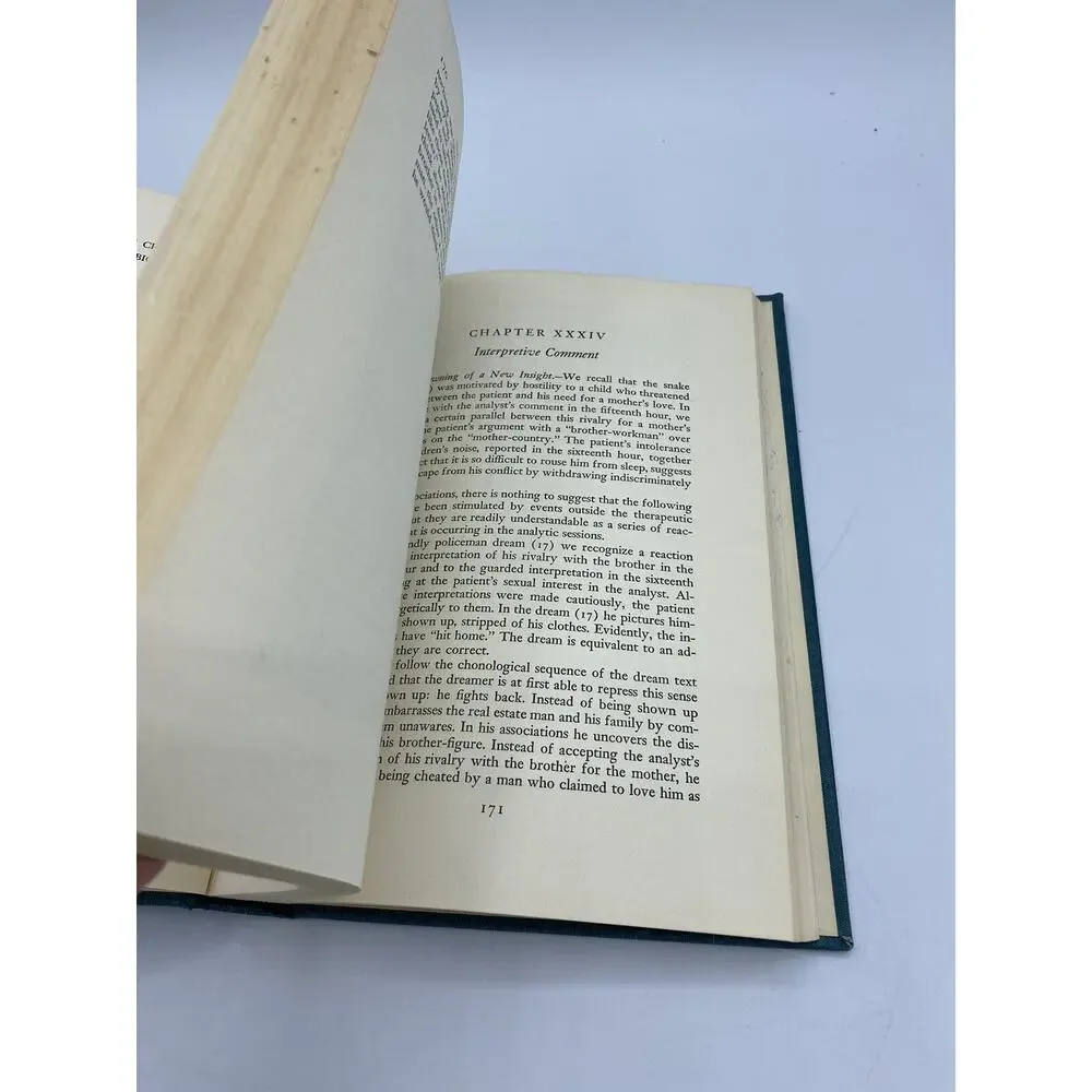 The Integration of Behavior- Vol 1- Thomas M French-1952 Hardcover -